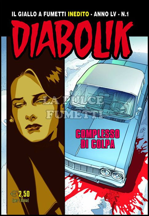 DIABOLIK ORIGINALE ANNO 55 # 1: COMPLESSO DI COLPA